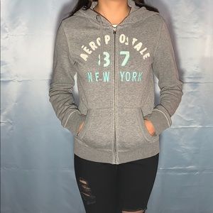 Gray Aeropostal Hoodie